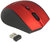 Delock 12493 Wireless Optikai Egér - Fekete - piros