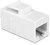 Delock 86379 CAT6 RJ45 (anya - anya) csatlakozó - Fehér