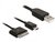 Delock 82706 USB 2.0 apa – iPhone + USB micro-B apa átalakító kábel
