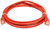 Szerelt UTP kábel 3 méter, piros, CAT5e