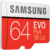 Samsung 64GB EVO Plus (2017) microSDXC memóriakártya + Adapter