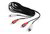 Gembird CCA-2R2R-1.8M 2x RCA (apa - apa) kábel 1.8m - Fekete