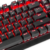 ModeCom Volcano Lanparty Gaming Mechanikus Billentyűzet ENG - Fekete-vörös / kék kapcsoló