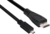 Club 3D CAC-1351 Micro HDMI - HDMI (apa - apa) kábel 1m - Fekete