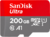 Sandisk 200GB microSDXC CL10 memóriakártya + Adapter