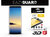 EazyGuard LA-1240 Diamond Glass 3D Fullcover Samsung N950F Galaxy Note 8 gyémántüveg képernyővédő fólia - Fekete