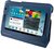 4World Galaxy Tab 2 műbőr tok-állvány, Ultra Slim, 7", kék