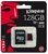 Kingston microSDXC UHS-I U3 128GB memóriakártya