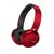 Sony MDR-XB650BT Vezeték nélküli bluetooth fejhallgató Piros