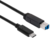 Club 3D CAC-1524 USB C 3.1 - USB B 3.1 (apa - apa) kábel 1m - Fekete