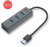 i-tec U3HUBMETAL403 USB 3.0 HUB (4 port) Fekete