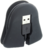 Lazerbuilt Star Wars micro USB - USB kábel 1.0m - Vader Edition
