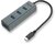 i-tec C31 USB Type-C HUB (4 x USB 3.0 passzív port) Szürke