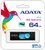 ADATA 64GB UV220 USB 2.0 Pendrive - Fekete/Kék