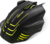 Spirit of Gamer Egér - XPERT-M500 (Pixart 3325, 8000DPI, 1000Hz, Macro 7 gomb, LED, Súlyozható, harisnyázott, fekete)