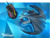Roccat Sense Kinetic Gaming Egérpad - Kék mintás