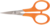 Fiskars Classic Körömvágó olló 10cm - Narancssárga