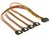Delock 60158 SATA - 4x SATA (anya - anya) kábel 0.5m