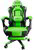 RaidMax Drakon DK709B/G Gamer Szék - Zöld/Fekete