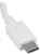 Startech CDP2HD4K60W USB-C apa - HDMI anya adapter - Fehér