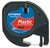 Dymo Letratag 12mm Festékszalag - Piros alapon fekete