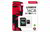 Kingston 16GB Canvas Select microSDHC UHS-I CL10 memóriakártya + Adapter