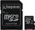 Kingston 128GB Canvas Select microSDXC UHS-I CL10 memóriakártya + Adapter