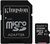 Kingston 256GB Canvas Select microSDXC UHS-I CL10 memóriakártya + Adapter