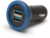 MNC Autós 2x USB töltő (5V / 2.1A) Fekete