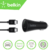 Belkin Autós USB-C töltő + USB-C kábel 1.2m Fekete