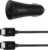 Belkin Autós USB-C töltő + USB-C kábel 1.2m Fekete