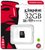 Kingston 32GB Canvas Select microSDHC UHS-I CL10 memóriakártya
