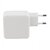 Sweex CH-015WH Hálózati Töltő 2-Kimenet: USB + USB-C (5V / 4.8A) Fehér
