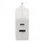 Sweex CH-015WH Hálózati Töltő 2-Kimenet: USB + USB-C (5V / 4.8A) Fehér