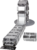 LogiLink KAB0065 Flexibilis 800x68mm kábelvezető asztali PC-hez - Ezüst
