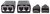 Manhattan 207386 HDMI - Cat5e/6 Hosszabbító 30 m-ig 1080p Fekete
