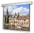Funscreen Rollo manuális rolós vetítővászon, 1:1, 213x213 cm