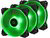 ID-Cooling SF-12025-RGB-TRIO 120mm PWM rendszerhűtő (3db/csomag)