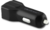 Qoltec 50139 Autós töltő USB-C kábellel (5V / 3A) Fekete