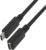 Delock 85542 USB-C apa > USB-C anya Hosszabbító kábel 2.0m - Fekete