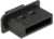 Delock 64025 DisplayPort Porvédő - Fekete (10 db)