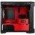 Phanteks Enthoo Evolv ITX Window Számítógépház - Fekete/Piros