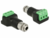 DeLOCK 65878 3pin csatlakozóblokk - 3.5mm Stereo Jack adapter