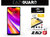 EazyGuard LA-1349 Diamond Glass 2.5D Fullcover LG G7 ThinQ G710 Gyémántüveg képernyővédő fólia - Fekete