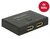 Delock 18750 2 portos HDMI Switch - Fekete