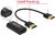 DeLock 65667 HDMI M - HDMI M /VGA F Adapterkábel 0.15m - Fekete