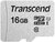 Transcend 16GB microSDHC UHS-I U1 CL10 memóriakártya