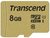 Transcend 8GB microSDXC UHS-I U1 CL10 memóriakártya + Adapter