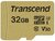 Transcend 32GB microSDXC UHS-I U3 CL10 memóriakártya + Adapter