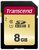 Transcend 8GB SDHC UHS-I U1 CL10 memóriakártya